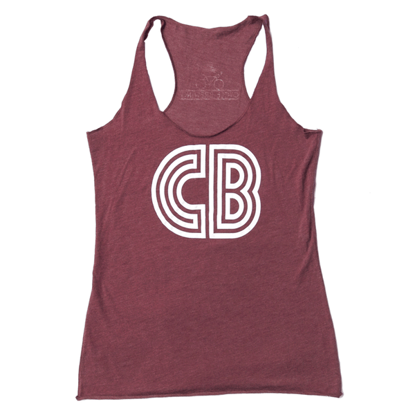 CB Logo Tank  | Women's Maroon
